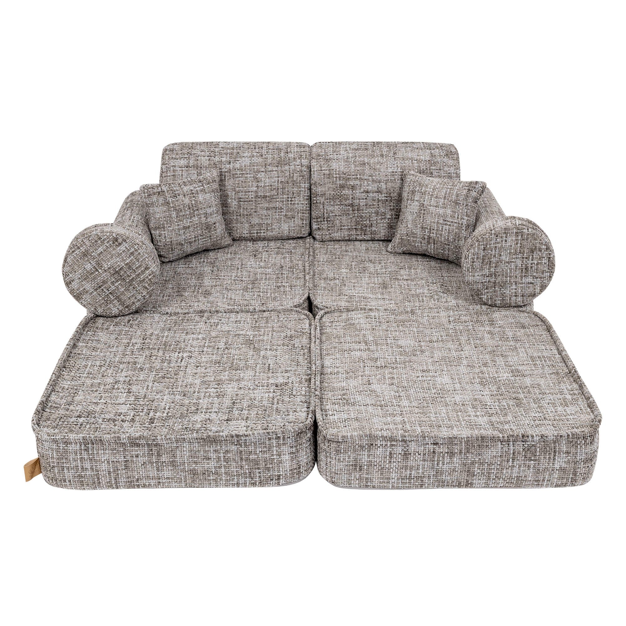 Medium Modular Sofa for Kids - Tangle Moon Grey