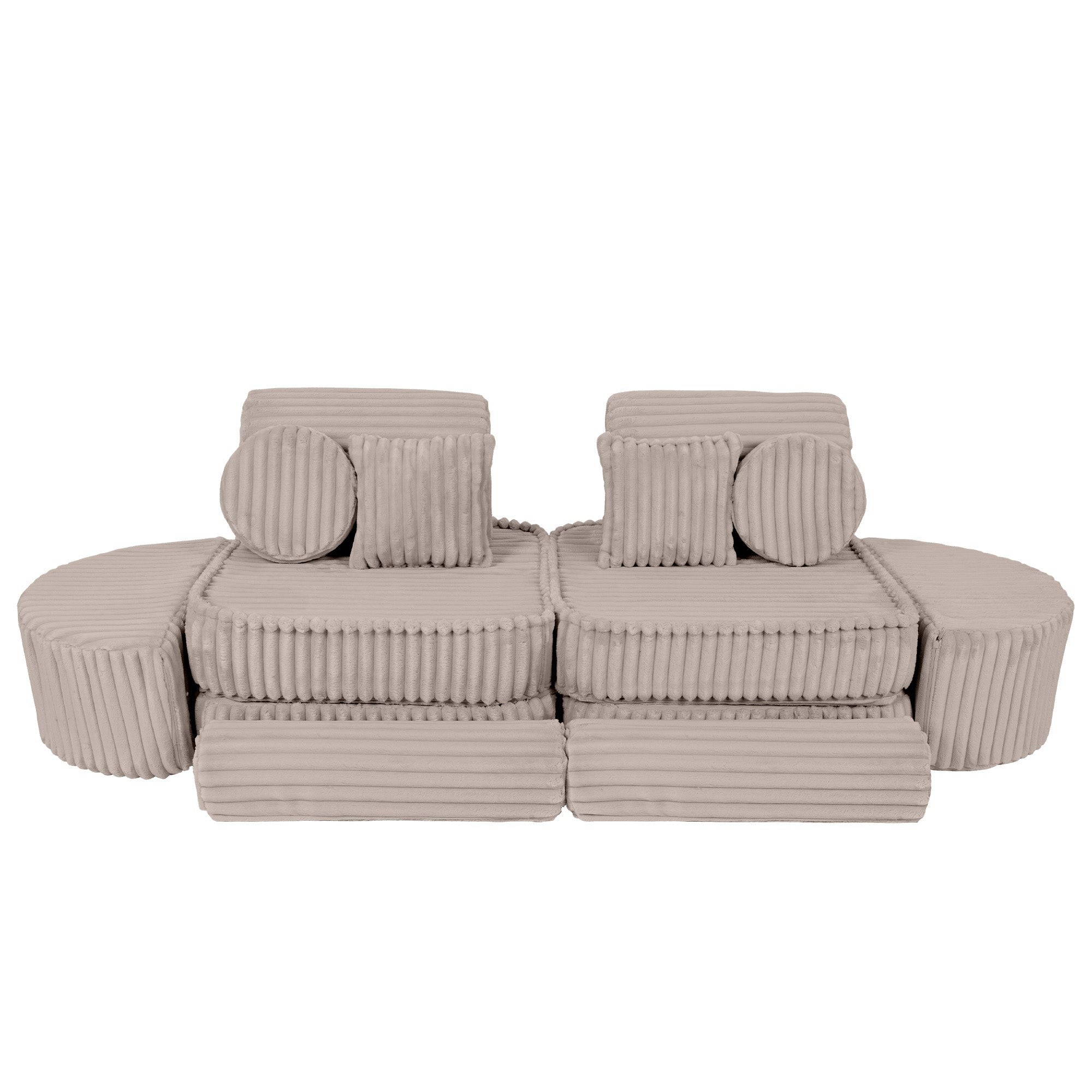 Medium Modular Sofa for Kids - Churros Beige Plus
