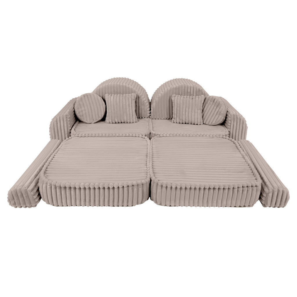 Medium Modular Sofa for Kids - Churros Beige Plus