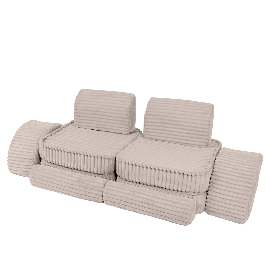 Medium Modular Sofa for Kids - Churros Beige Plus