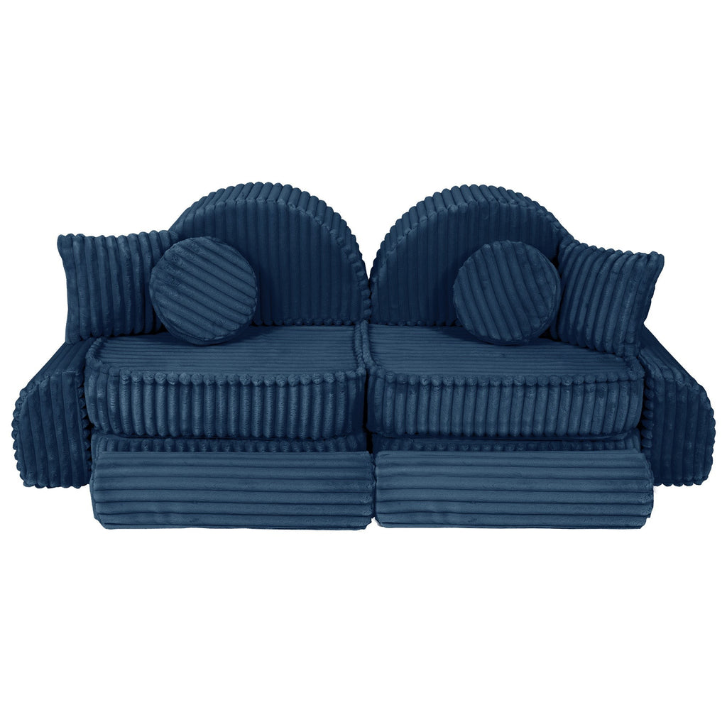 Medium Modular Sofa for Kids - Churros Blue Plus