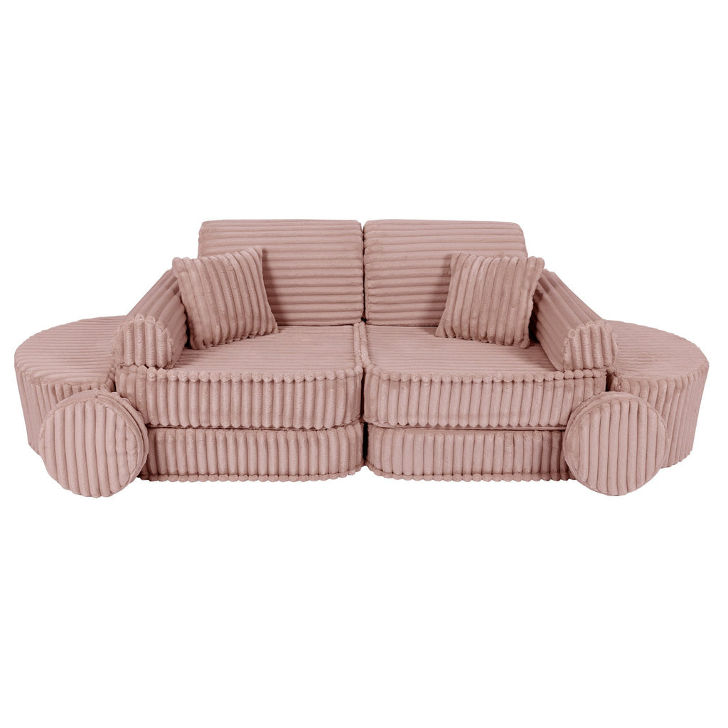 Medium Modular Sofa for Kids - Churros Pink Plus