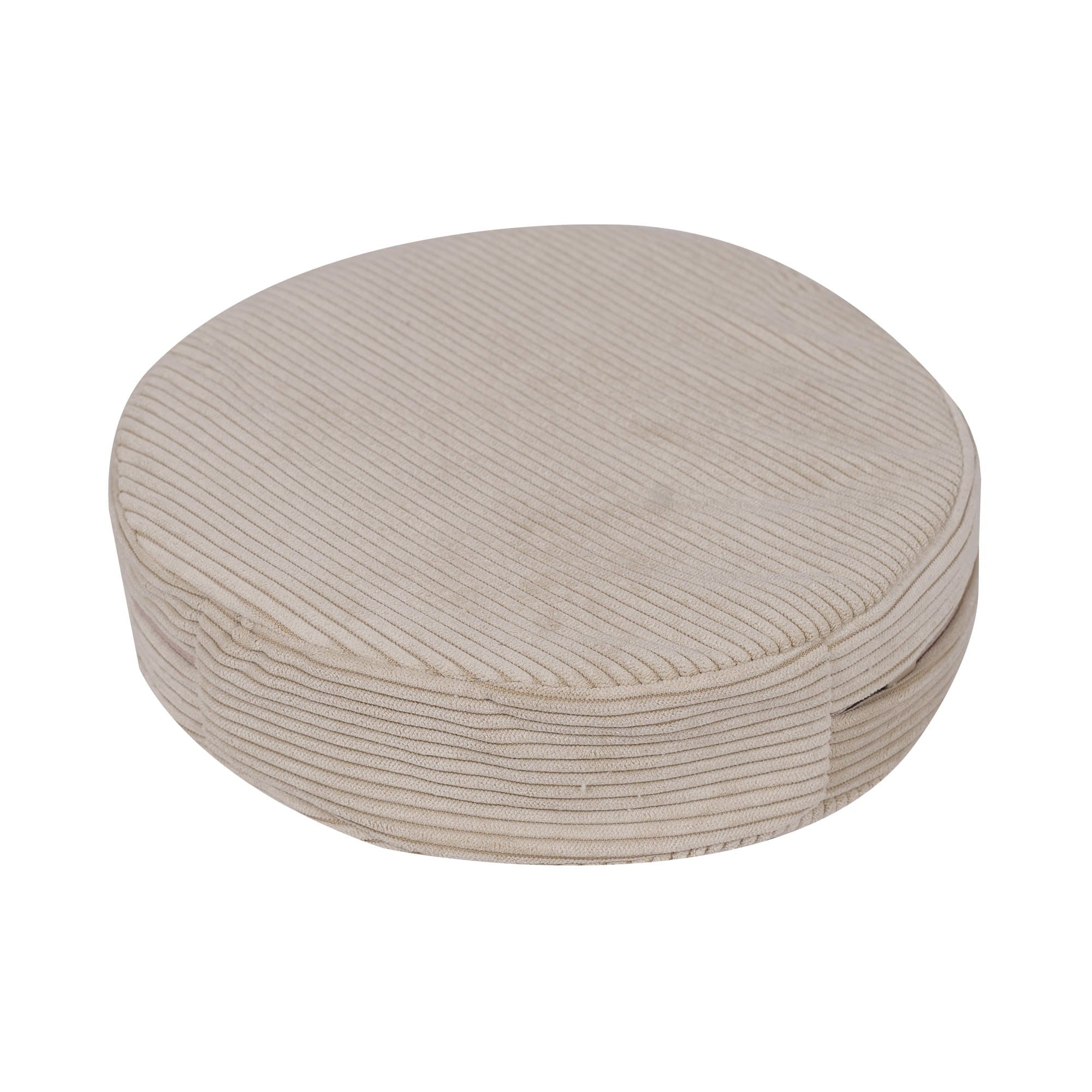 MeowBaby® Large Slimcord Premium Sofa - Ecru